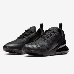 Nike Air Max 270 Triple Black Shoes